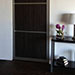 Wood Pocket Doors with Dividers Right Detail View